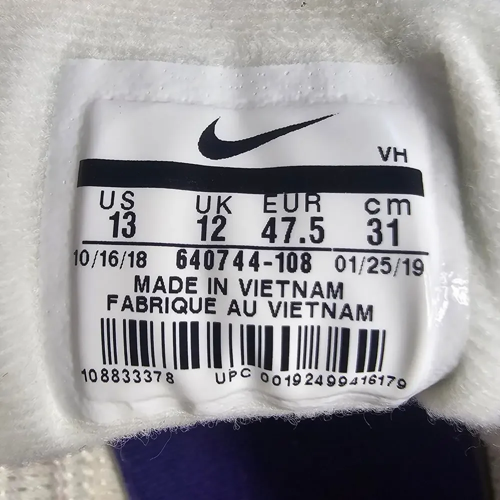 NIKE Air Max 98 Sail Purple 640744-108 Men's size 13 Sneaker Shoe Athletic GIFT - Picture 9 of 10